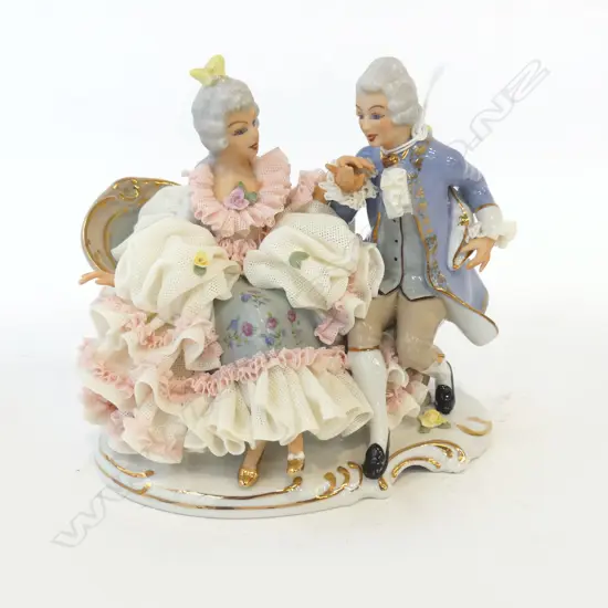 DRESDEN COURTING COUPLE H.145mm