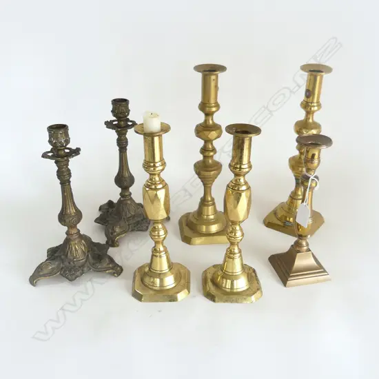 3 PRS CANDLESTICKS + 1 H.300mm