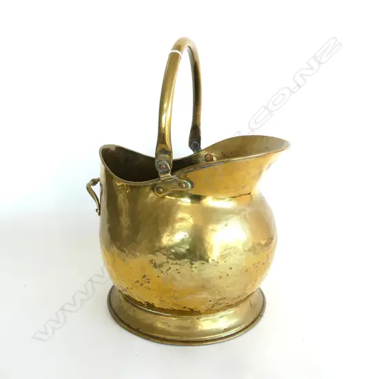 BRASS HELMET COAL SCUTTLE H440MM