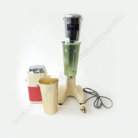 VINTAGE 'AIRSPEED' MILK SHAKE MAKER H.490mm + ICE-O-MAT