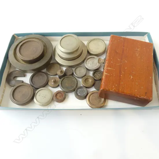 ASST. IMPERIAL WEIGHTS + CASED METRIC SET