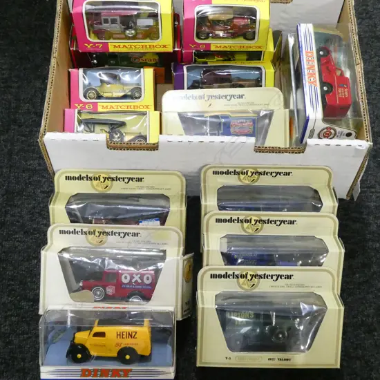 ASST. MODEL CARS; MODELS OF YESTERYEAR ETC
