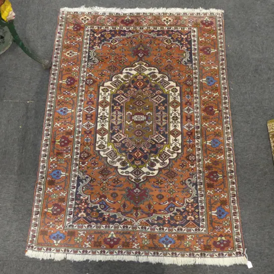 HAND KNOTTED ALL WOOL GHOCHAN RUG 1720x1240mm