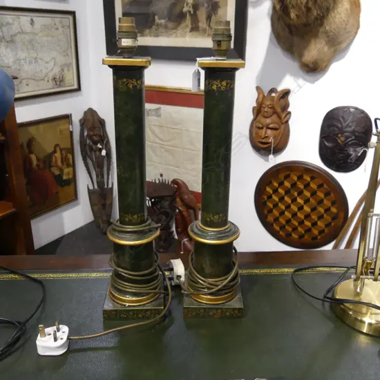 PR METAL COLUMN LAMP BASES H.510mm