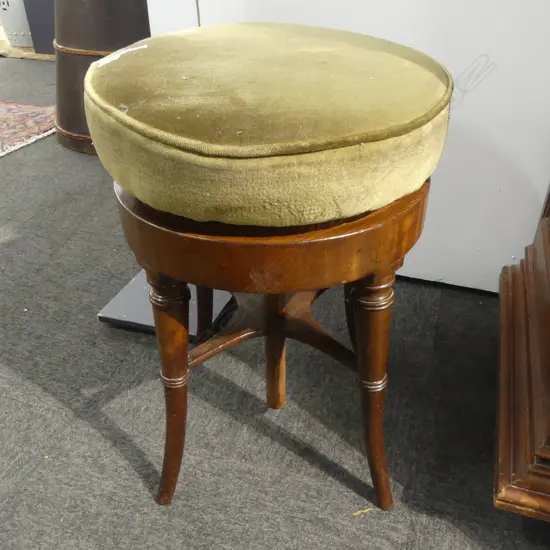SWIVEL PIANO STOOL H.500mm