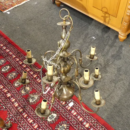 DUTCH STYLE 10 LIGHT CHANDELIER H.650mm