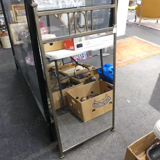 METAL FRAMED MIRROR 1130x560mm