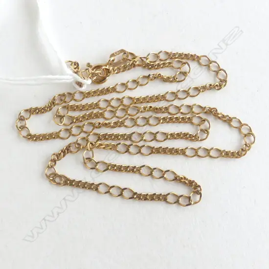 9CT CHAIN L.450mm 3.1gms