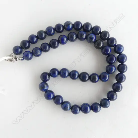 LAPIS BEAD NECKLACE