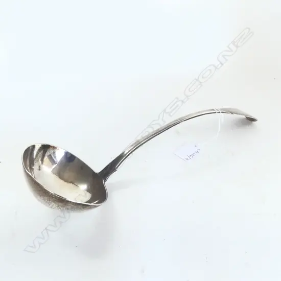 STG SILVER LADLE LONDON 1820 221gms