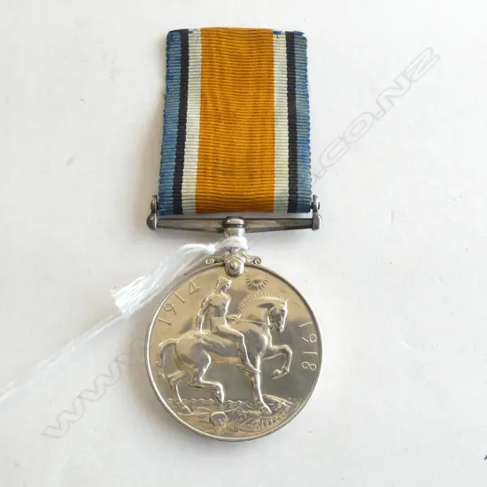 WWI SERVICE MEDAL to 41. W.O.CL.2 G.BELLCHAMBERS. R.A.M.C.