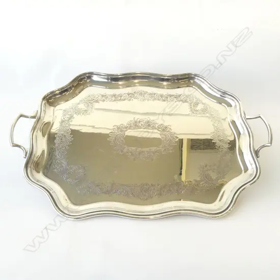 LG SILVER PLATE TRAY 400x580mm