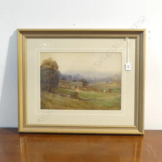 ARTIST UNKNOWN, BELLS FARM, SKIPTON ROAD, UTLEY, WC 260x370mm