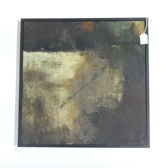 WILSON, 'MURIWAI FROM STH KAIPARA HEADS IV' OIL ON BOARD 395x395mm