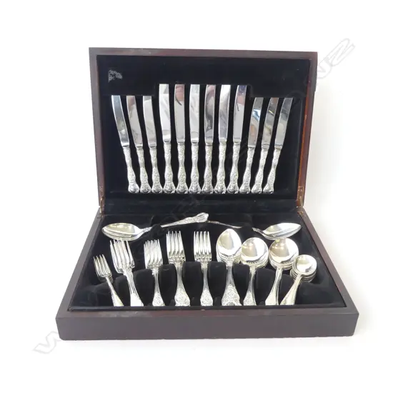CASED 6 PLACE EP CUTLERY SET, RODD 'WINDSOR'