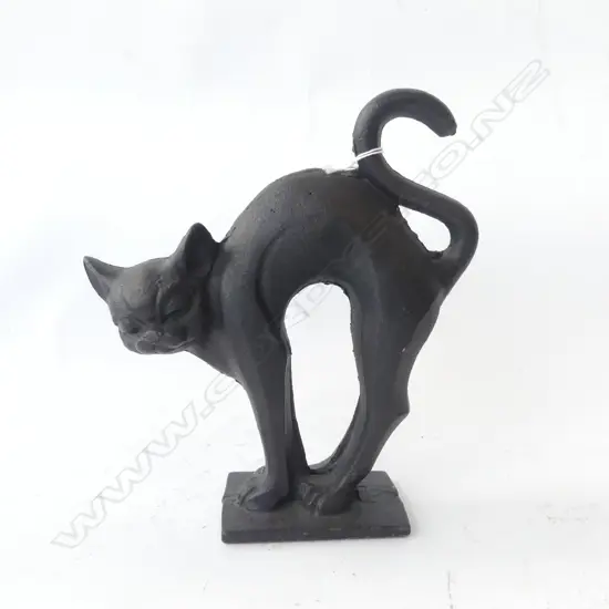 CAST IRON CAT DOORSTOP H230mm
