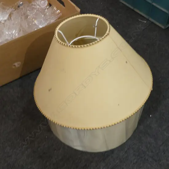 2 LG LIGHT SHADES 400, 465mm dia