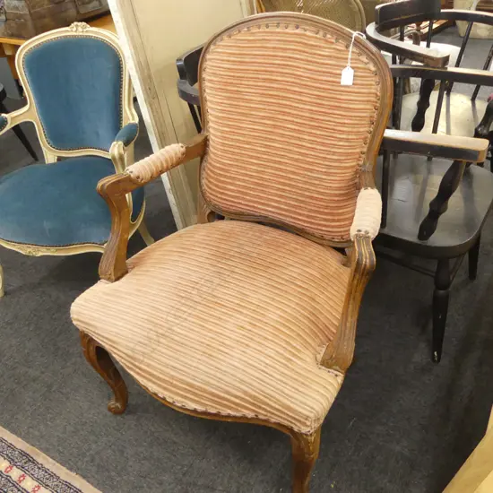 FRENCH STYLE ARMCHAIR