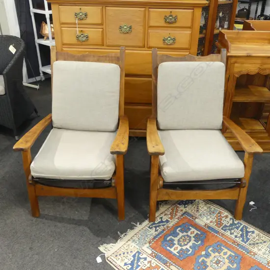 PR CHAPMAN TAYLOR ARMCHAIRS