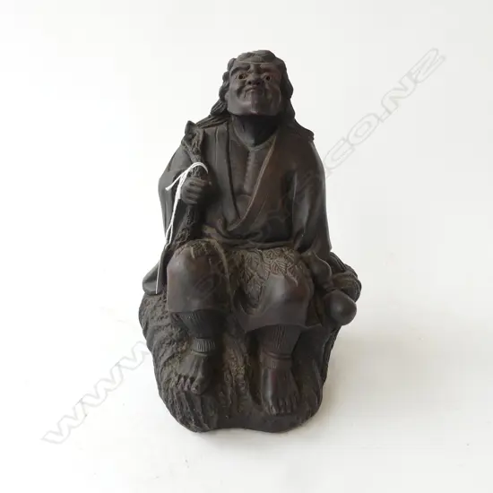 ORIENTAL CERAMIC FIGURE H.250mm