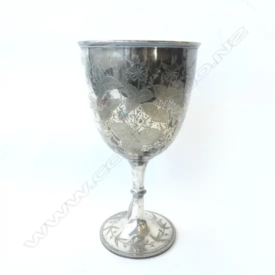 LG EP TROPHY CUP 'ALEXANDRA PALACE 7th JULY 1900 PRESNTED BY A. E. HEARN' H.320mm