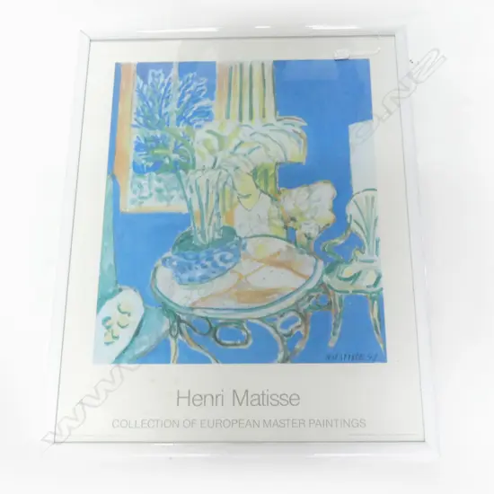 HENRI MATISSE POSTER PRINT 935x740mm overall size