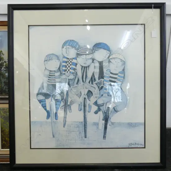 BOULANGER PRINT, 'TOUR DE FRANCE' 580x540mm