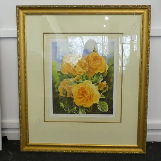 G THOMAS ROSES PRINT double up with item 5