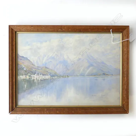 F. R. C. HUTTON, LAKE COMO, GRAVEDONA, WC, MAY 1912 240x340mm  