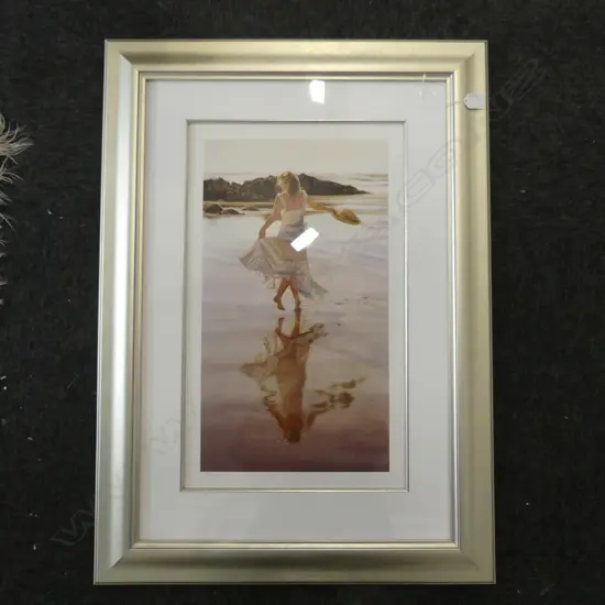 SUSAN HARRISON TUSTAIN 'DANCING TIL DAWN' WC PRINT 11/350 580x345mm  ** RTV**