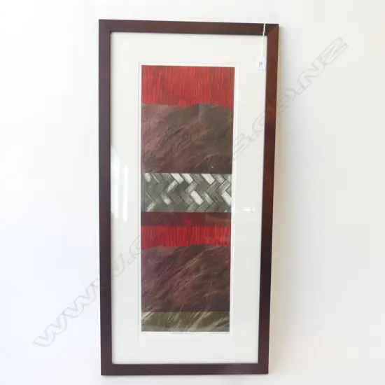 SIGNED NUMBERED PRINT WIND ACROSS THE WATER BY SUSAN HAYWOOD H960 W470MM