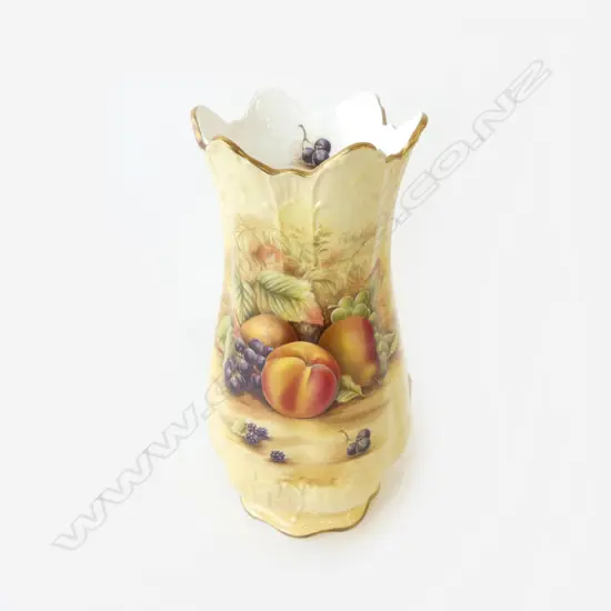 AYNSLEY ORCHARD GOLD VASE H.210mm