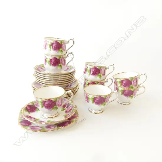 4X4 R/ALBERT OLD ENGLISH ROSE PAT CSPS