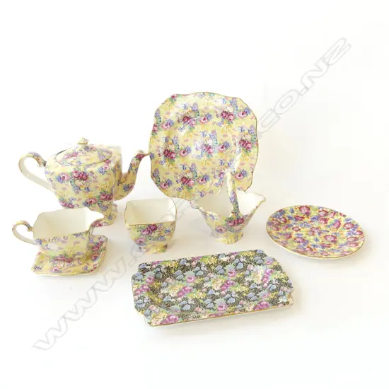 8 PCES CHINTZ CHINA (6 ROYAL WINTON 'WELBECK' 1995)