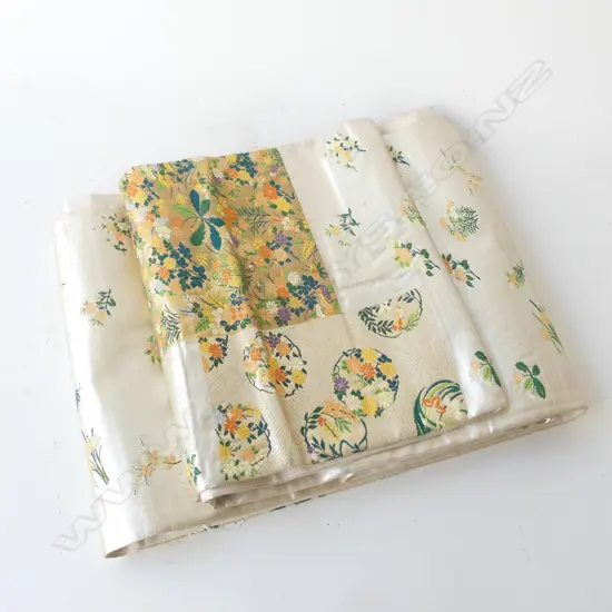 JAPANESE QUALITY VINTAGE HAND WOVEN SILK OBI