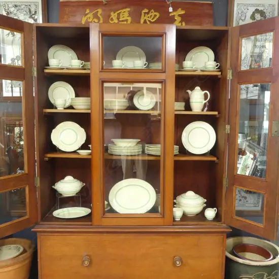 LG CLARICE CLIFF DECO DINNER SET