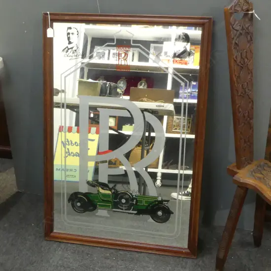 ROLLS ROYCE MIRROR 980x675mm