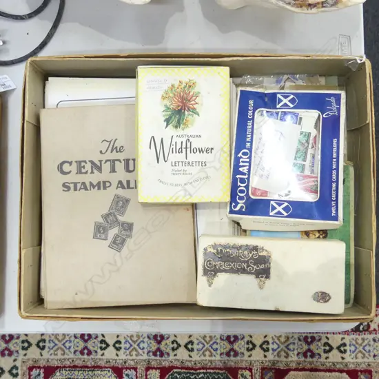 STAMP COLLECTION & COMMONWEALTH ALBUM, SOME SIDE FACE QUEENS