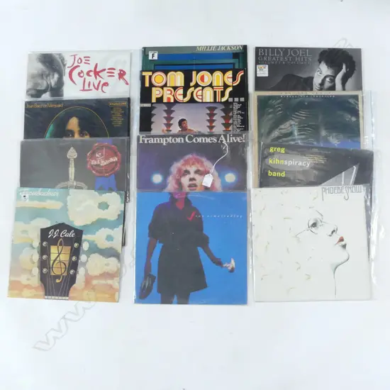 ASST. RECORDS FRAMPTON/ J COCKER/ GREG KIHN/JJ CALE ETC  **RTV**