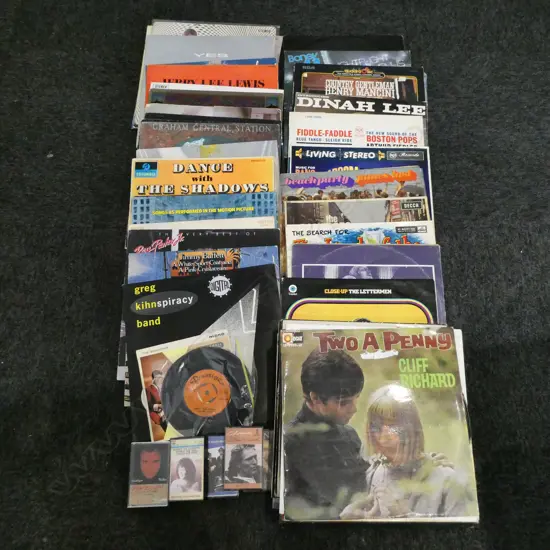 ASST. RECORDS; JOHNNY CASH, NZ & WORLD