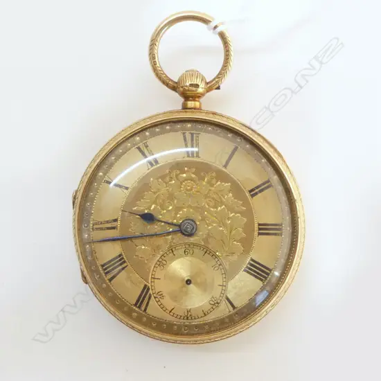 JOHN FORREST LONDON 18CT GOLD FUSEE HEAVY GENTS POCKET WATCH 139gms