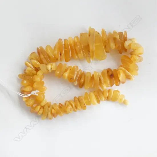 AMBER NECKLACE L.550mm