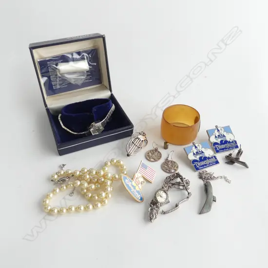 ASST. JEWELLERY INCL. STG, WATCHES ETC