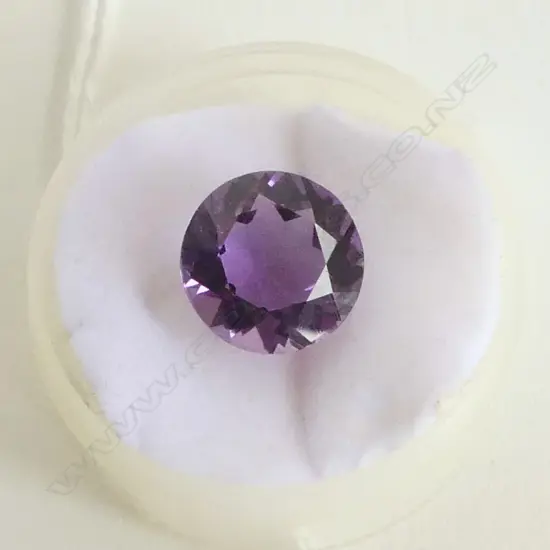 4.55CT ROUND AMETHYST
