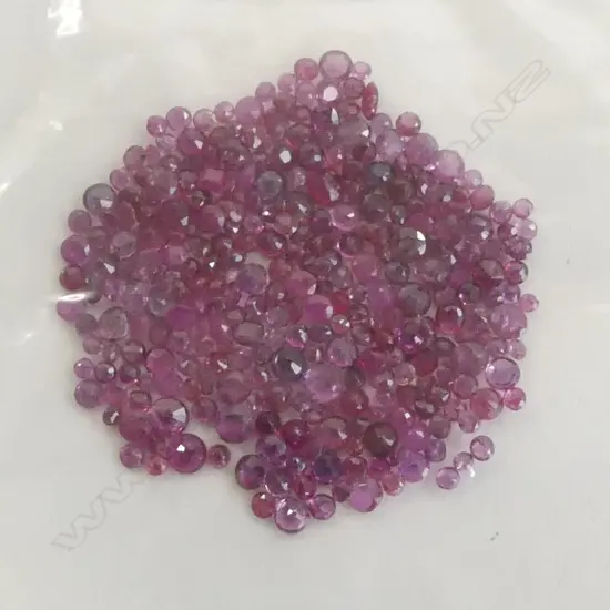 20CT FACETED RUBY, ROUND