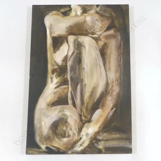 CARYN TRUPPMAN 'UNRAVELING OF A FIGURE' ACRYLIC ON CANVAS, 2011 910x610mm