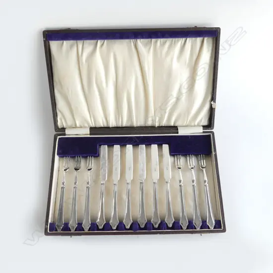 12 PCE EP FRUIT SET, CASED