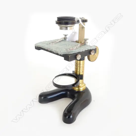 old small LEITZ MONOCULAR MICROSCOPE