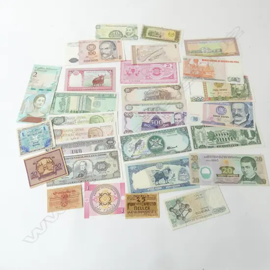 30 ASST. WORLD BANK NOTES