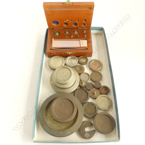 ASST. IMPERIAL WEIGHTS + CASED METRIC SET